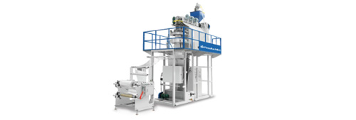 pp polypropylene film blowing machine series